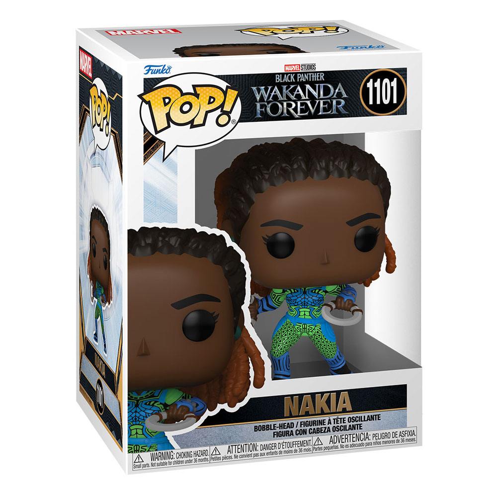 Black Panther: Wakanda Forever POP! Marvel Vinyl Figur Nakia 9 cm