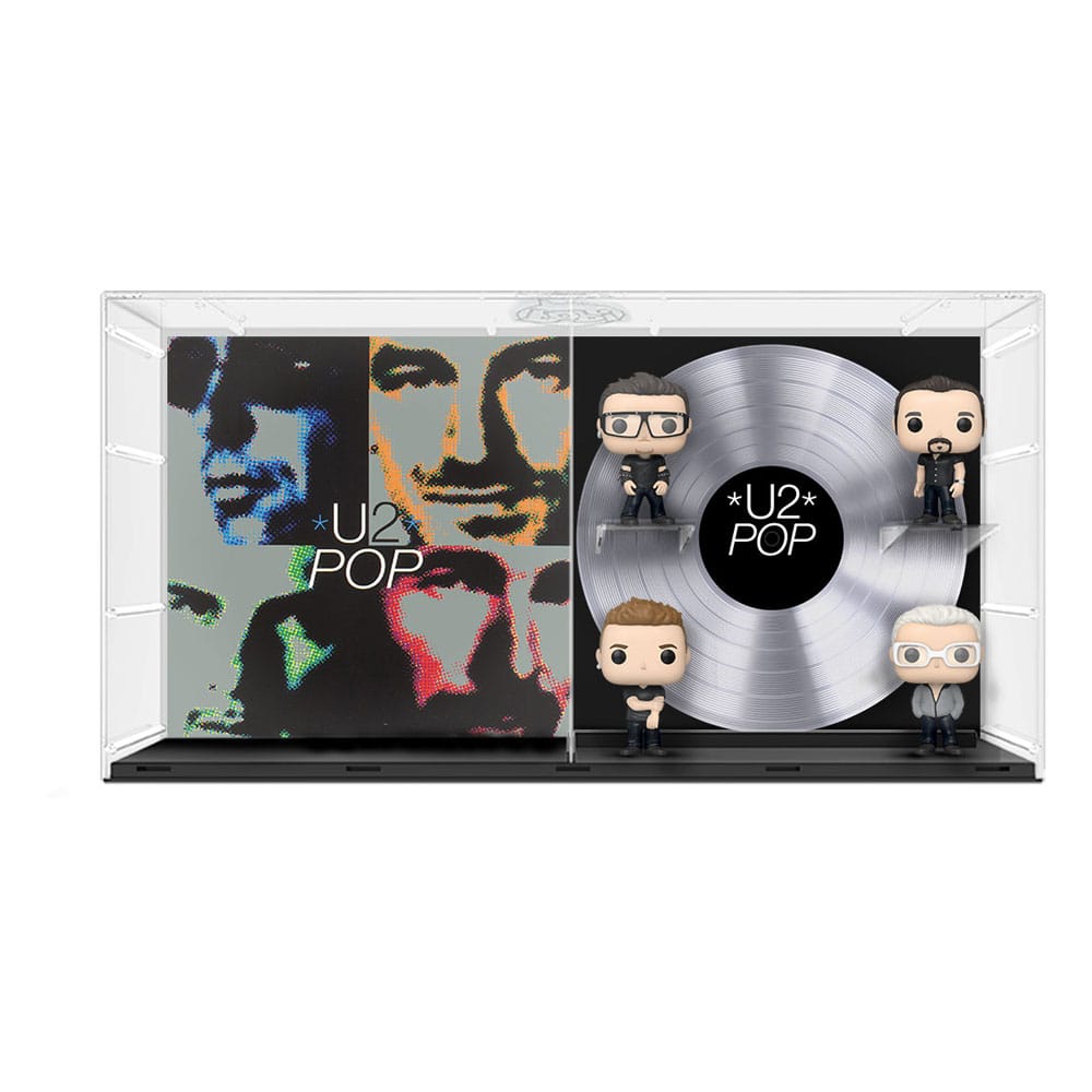 U2 POP! Albums DLX Vinyl Figuren 4er-Pack POP 9 cm