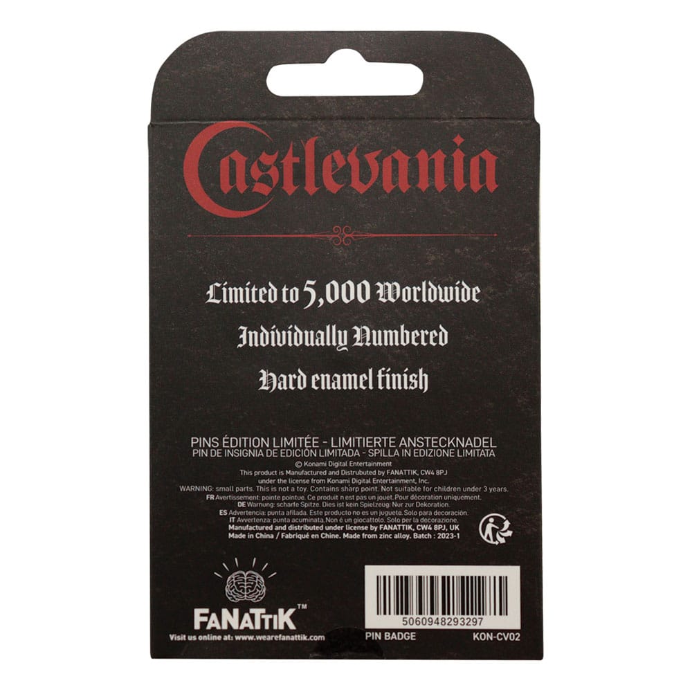 Castlevania Ansteck-Pin Alucard Limited Edition