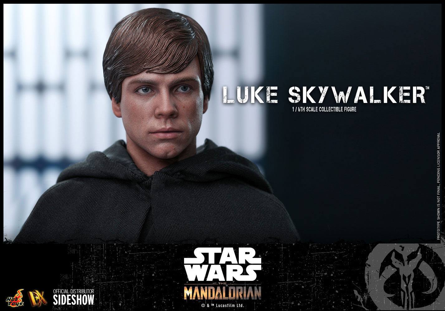 Star Wars The Mandalorian Actionfigur 1/6 Luke Skywalker 30 cm