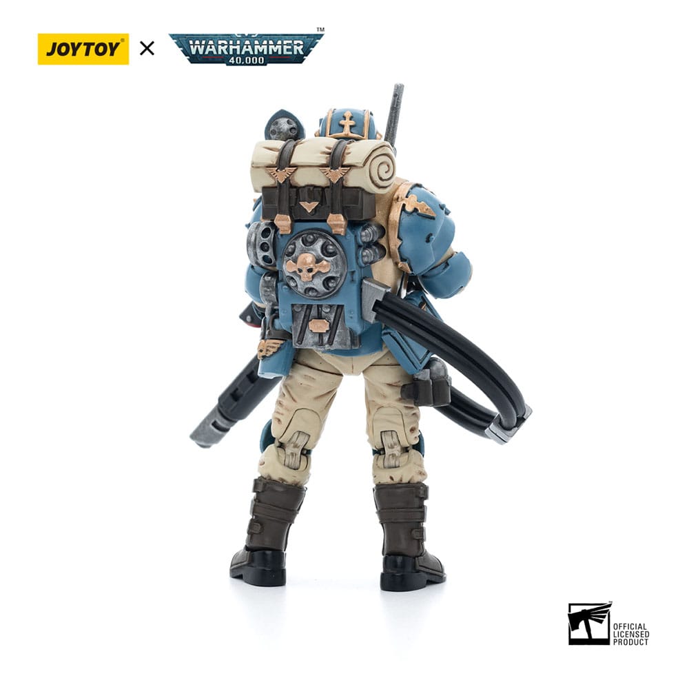 Warhammer 40k Actionfigur 1/18 Astra Militarum Tempestus Scions Squad 55th Kappic Eagles Tempestus Scion 2 12 cm