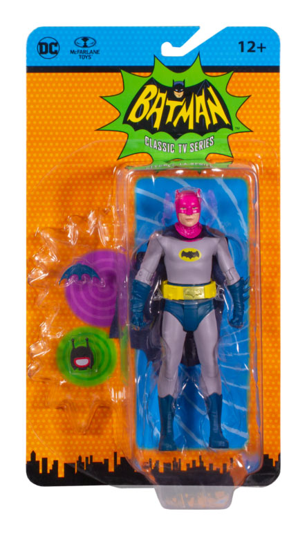 DC Retro Actionfigur Batman 66 Radioactive Batman 15 cm