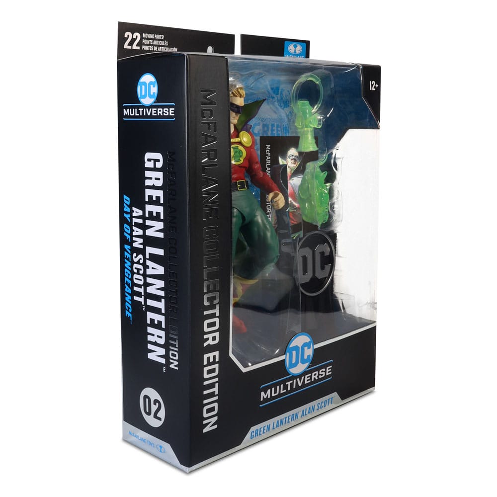 DC McFarlane Collector Edition Actionfigur Green Lantern Alan Scott (Day of Vengeance) #2 18 cm