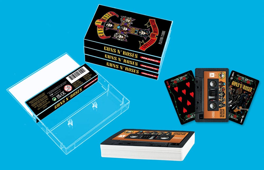 Guns N' Roses Spielkarten Cassette (PDQ)