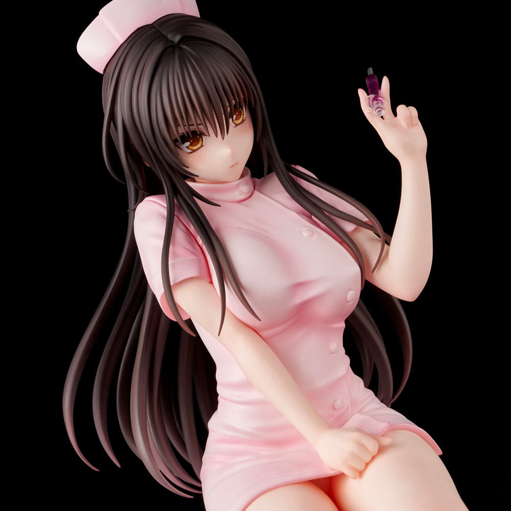 To Love-Ru Darkness Statue PVC Yui Kotegawa Nurse Cos 22 cm