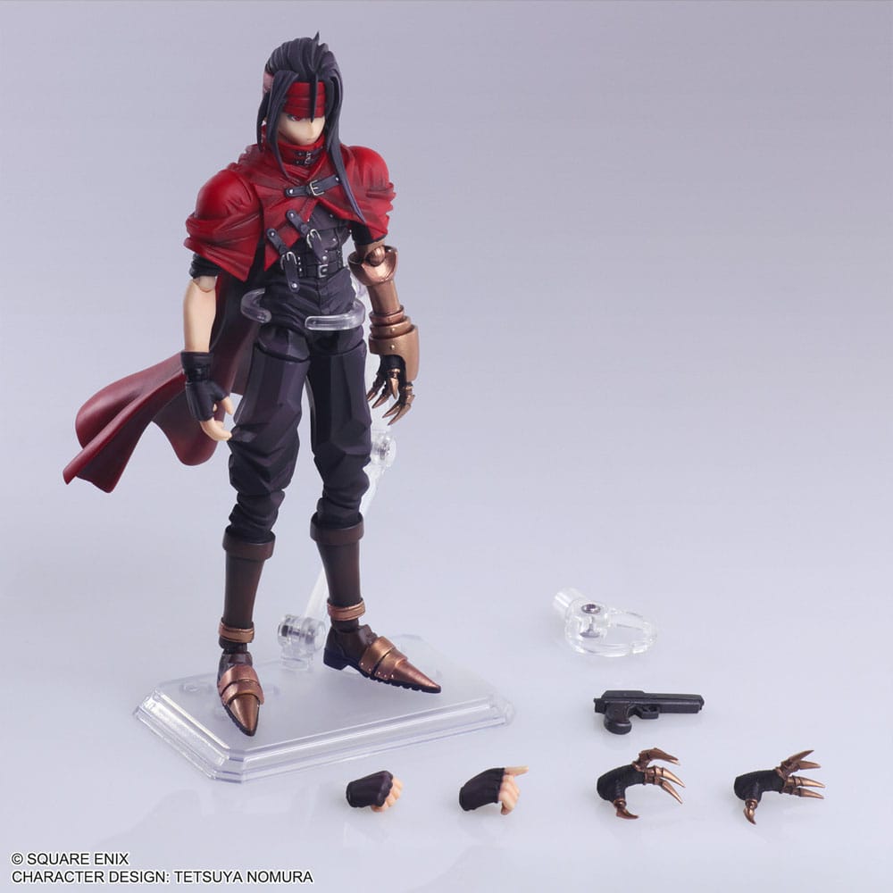 Final Fantasy VII Bring Arts Actionfigur Vincent Valentine 15 cm