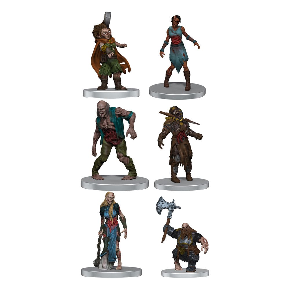 D&D Icons of the Realms Miniaturen vorbemalt Undead Armies - Zombies Set