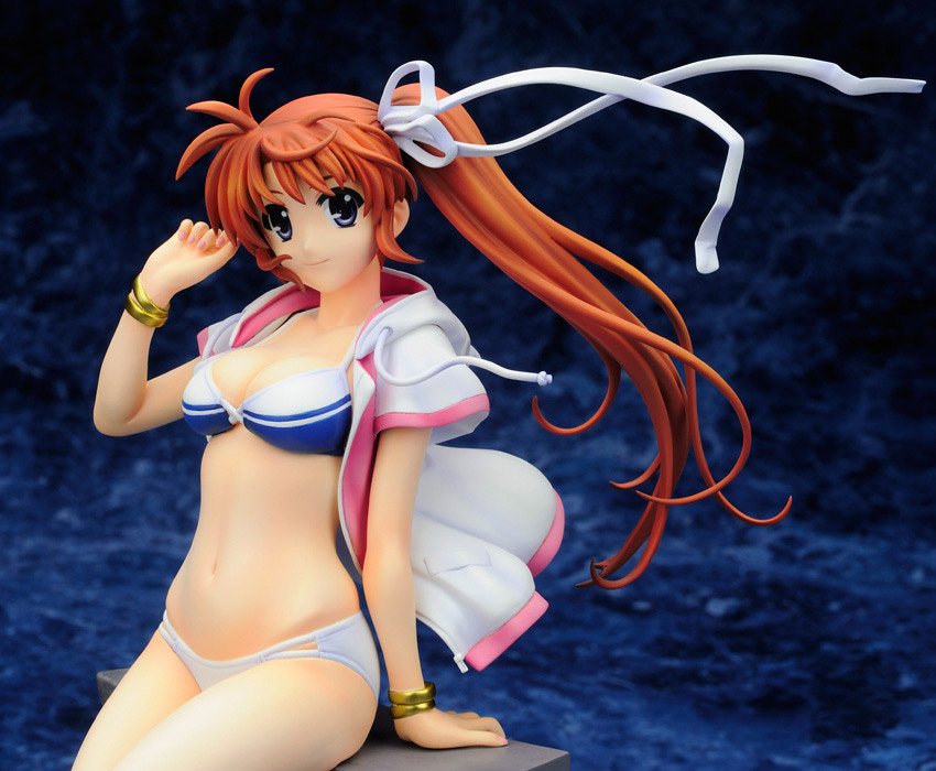 Magical Girl Lyrical Nanoha Strikers PVC Statue 1/7 Nanoha Talamachi Summer Holiday 24 cm