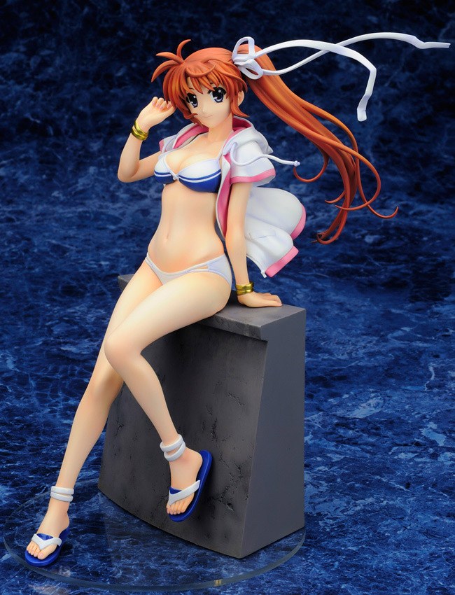 Magical Girl Lyrical Nanoha Strikers PVC Statue 1/7 Nanoha Talamachi Summer Holiday 24 cm