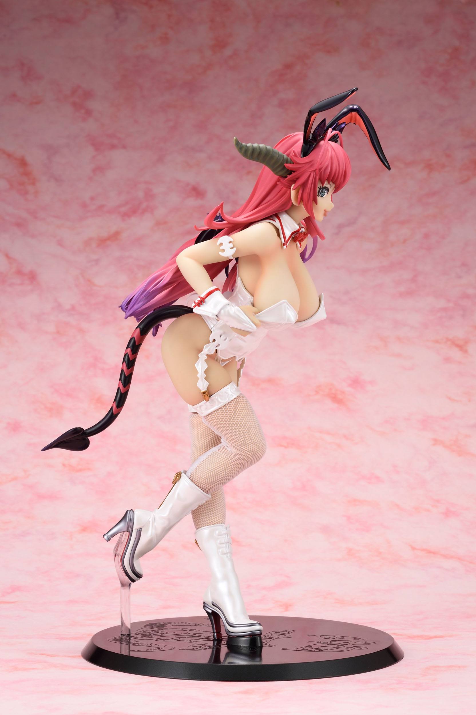 Seven Deadly Sins Dark Lord Apocalypse Statue 1/7 Asmodeus Bunny Girl White Ver. Limited 24 cm