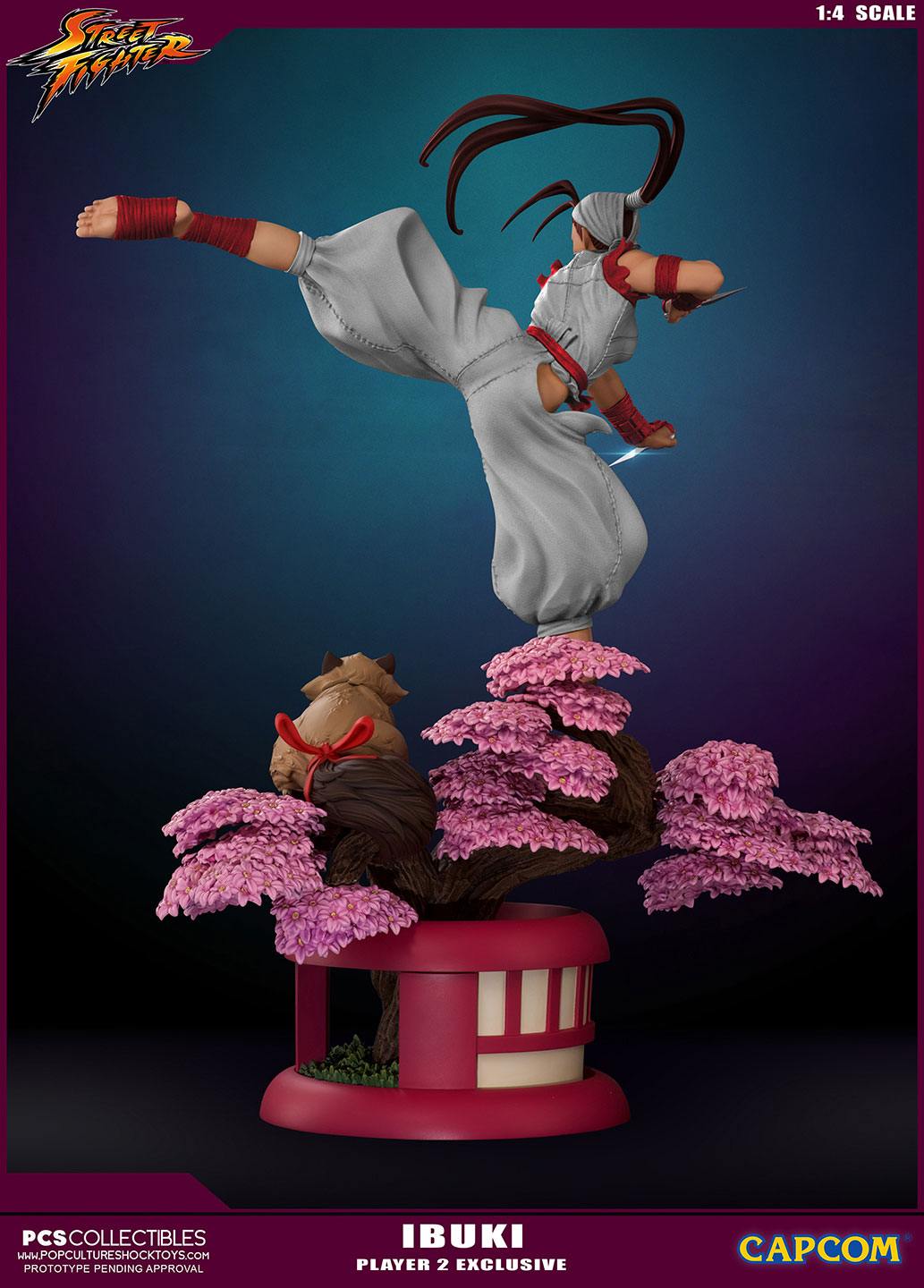 Street Fighter Ultra Statue 1/4 Ibuki PCS Player 2 Exclusive 66 cm