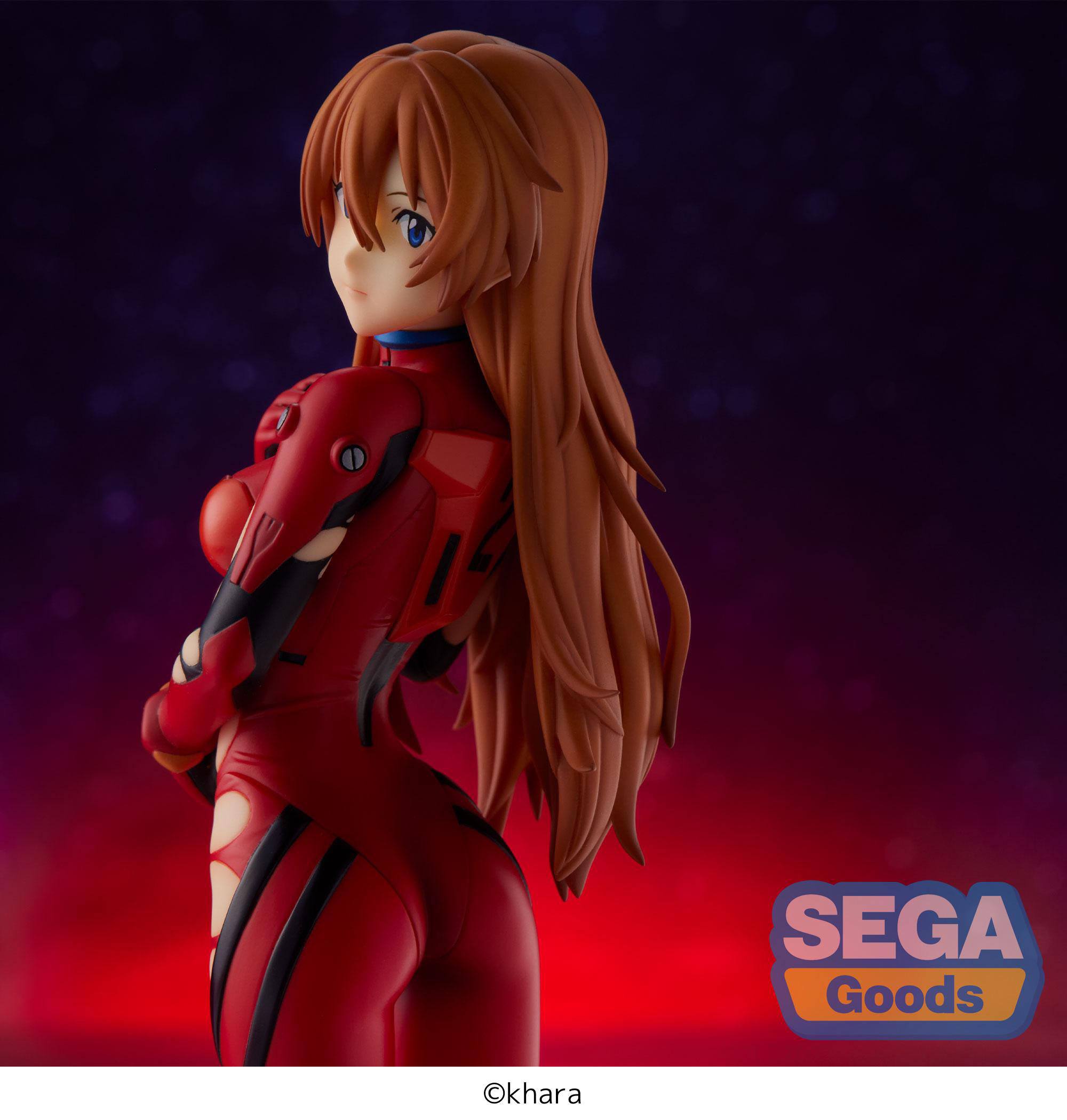 EVANGELION: 3.0+1.0 Thrice Upon a Time SPM PVC Statue Asuka Langley On The Beach 21 cm