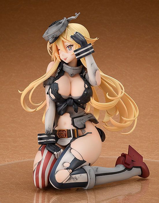 Kantai Collection PVC Statue 1/8 Iowa Half-Damaged Heavy Armament Ver. 14 cm