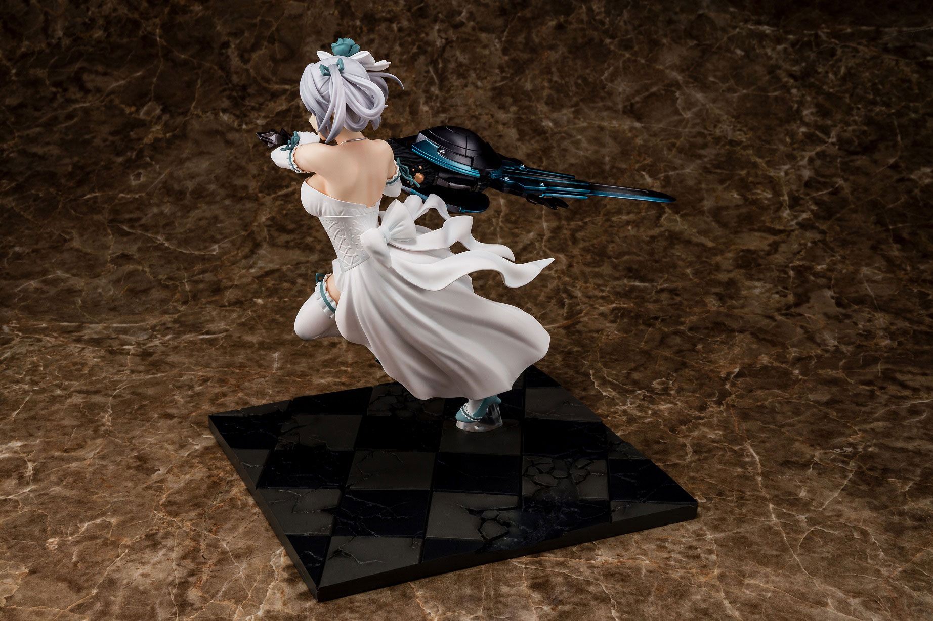 God Eater PVC Statue 1/7 Ciel Alenson Pure White Anniversary Dress Ver. 28 cm