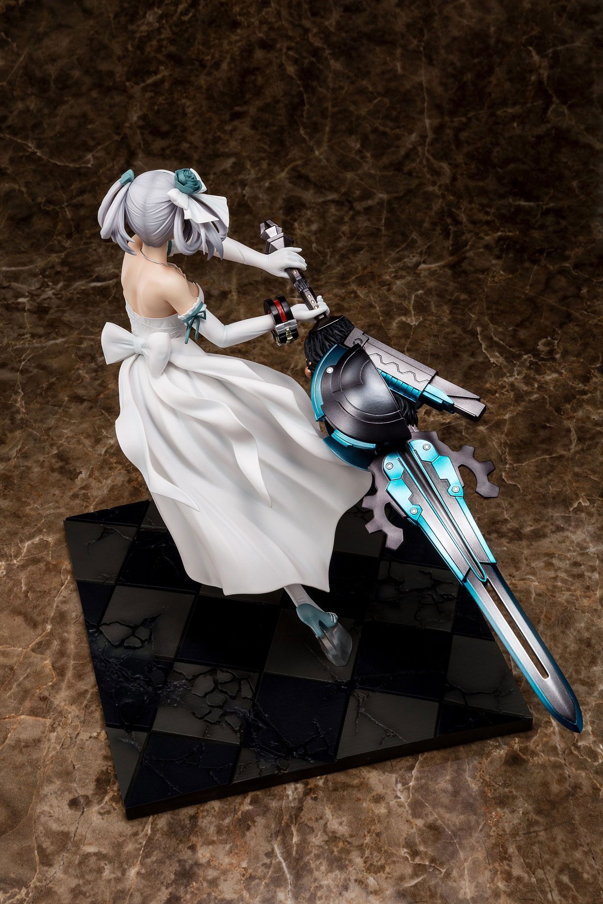 God Eater PVC Statue 1/7 Ciel Alenson Pure White Anniversary Dress Ver. 28 cm