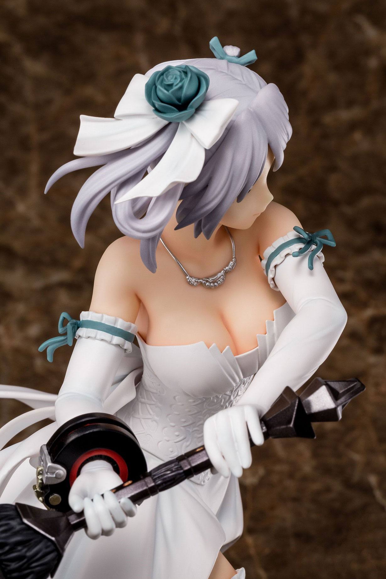 God Eater PVC Statue 1/7 Ciel Alenson Pure White Anniversary Dress Ver. 28 cm